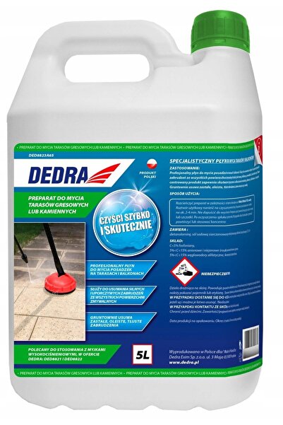 dedra Agent de curățare 5L pentru spălarea teraselor, gresiei, porțelanului, ...