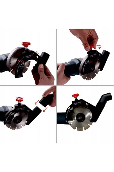NO BRAND Apărătoare pentru polizor unghiular 230mm MECHANIC DISTAR 19568442014