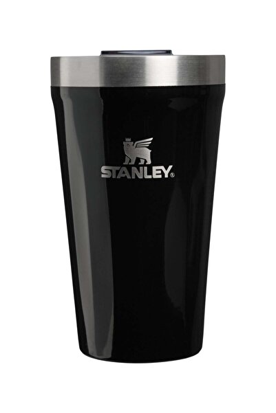 Stanley كوب تيرموس أسود لامع سعة 0.47 لتر / 16 أونصة للاستخدام اليومي