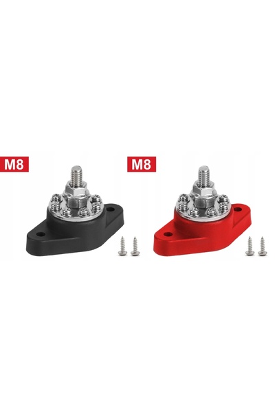 NO BRAND PILARE DE DISTRIBUȚIE, BARE COLECTOARE M8 ȘI SET DE 8 x M4 PLUS-MINUS