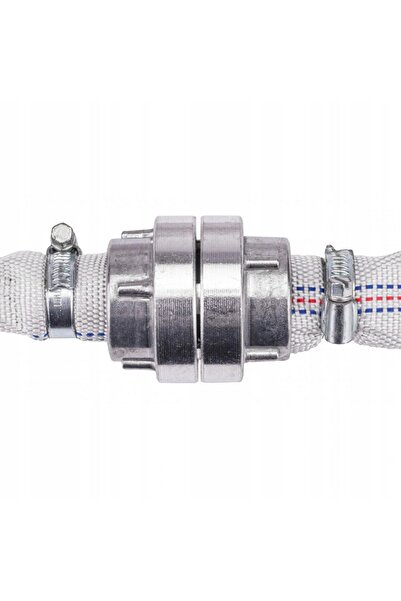 SilverTools Furtun de apă cu racorduri 1 " x 20m, de pompieri, pentru apă mur...
