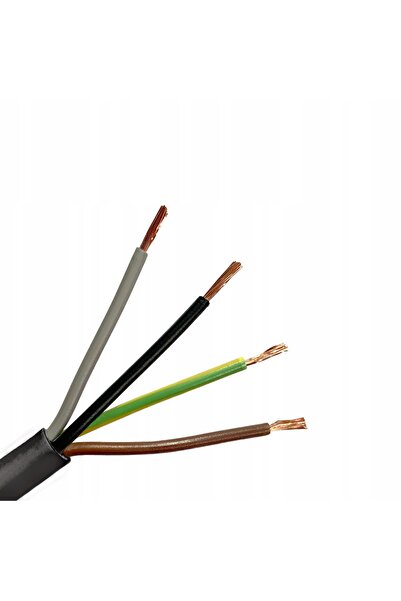 NO BRAND Cablu H05VV-F 4x1.5 POLWINIT OWY prelungitor LINKA cl 5 negru 50m
