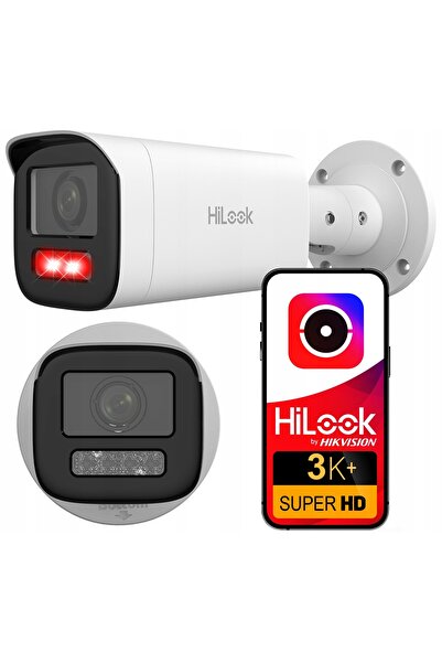 Hikvision Cameră IP HiLook de 6MPx IPC-B660HA-LZU Detecție MD 2.0 LED IR 50m