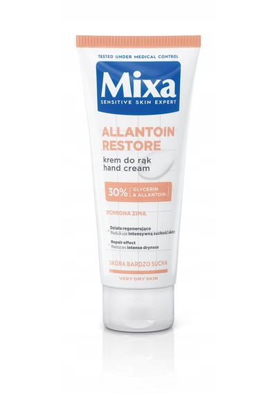 NO BRAND Mixa cremă regeneratoare cu alantoină pentru mâini cu piele uscată, ...