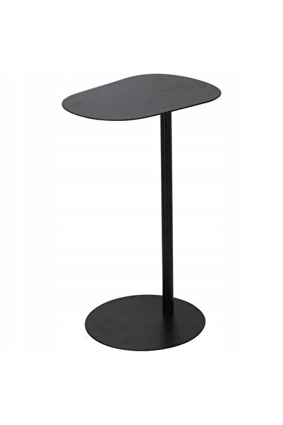 Home Styling Collection Măsuță laterală metalică neagră 35xh53 cm Auxiliară P...