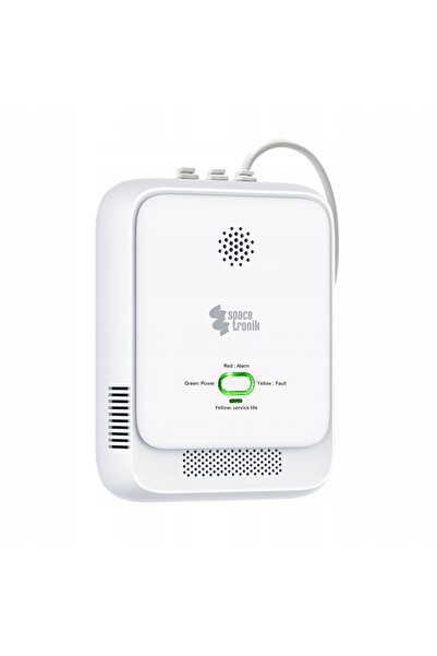 Spacetronik Detector de gaz natural, propan, butan, GPL de 85dB, Tuya WiFi Zi...