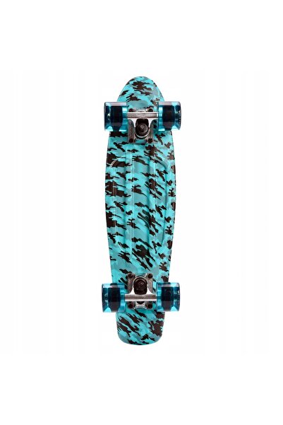 Meteor Fishboard, placă de skateboard pentru copii, Abec-7, fishboard rezistent.