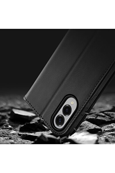 NO BRAND DUX DUCIS HUSĂ PENTRU SAMSUNG GALAXY S25 EDGE CU PROTECȚIE RFID ȘI C...