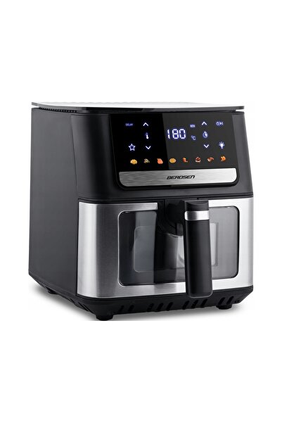 Berdsen Friteuză cu aer cald, fără ulei, 6.5L, puternică, 1700W