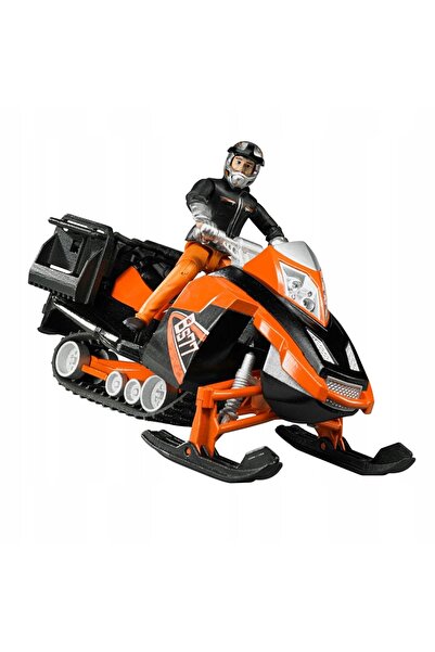 Bruder Scuter de zăpadă cu șofer și accesorii 63101