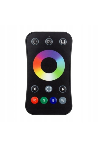 ecolight Telecomandă pentru benzi LED RGB și RGBW R8-1 RF 1-zonă Tactilă Neagră