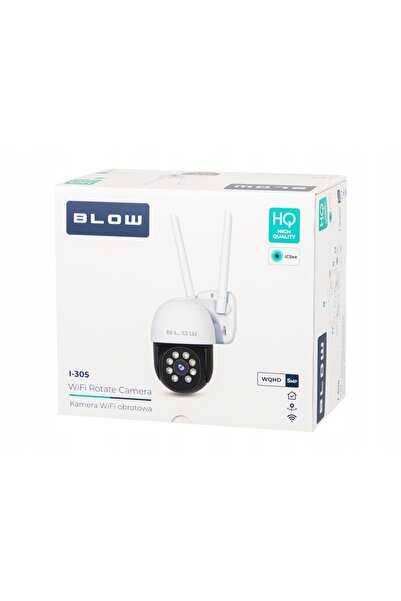 Blow Cameră IP WiFi Rotativă de Exterior 5MP Ultra HD Audio Smart Zoom IP66 I...