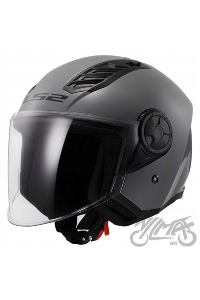 NO BRAND CĂȘTĂ DESCHISĂ LS2 AIRFLOW II SCOOTER MOTOCICLETĂ NEGRU MAT OF616 MĂ...