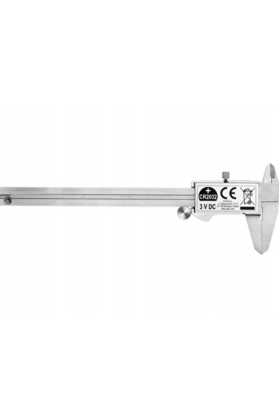 yato Instrument de măsură electronic digital LCD din oțel inoxidabil de 150 mm