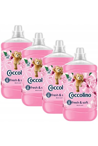 Coccolino Balsam de rufe Fresh&Soft Silk Lily 1,7L 68 spălări x4