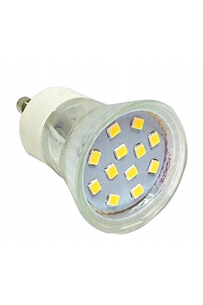 ecolight Bec LED GU11 3W, Culoare Rece, Set 10 bucăți