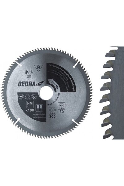 dedra Disc de tăiere aluminiu cu carbură 210x30 mm 100 dinți H210100