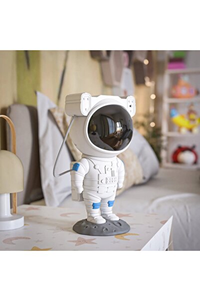 NO BRAND Proiector de stele astronaut, lampă de veghe pentru copii, proiector...