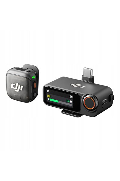 DJI Set de microfoane wireless MIC 3 (1 transmițător + 1 receptor)