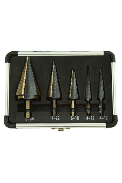 NO BRAND Set de burghie conice 4-35 mm / burghie etrape ENERGOTYTAN ET40