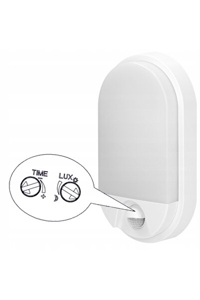 Adviti Lumină de grădină exterioară cu senzor LED 15W