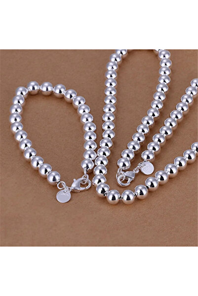 Choice 50cm and 20cm Silver 925 Sterling Silver Bracelets necklace Jewelry se...
