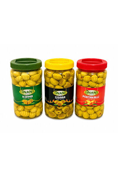 KIRMA , IZGARA VE PORTAKALLI YEŞİL ZEYTİN