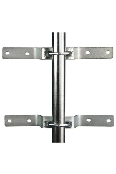 NO BRAND 2x Suport clemă pentru țeavă de 16 cm, pentru țeavă de 60 mm, pentru...