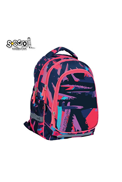 PlayFun SC2972 - Ghiozdan Anatomic Light Stripes, 41X28X17 CM - S-cool-fara T...