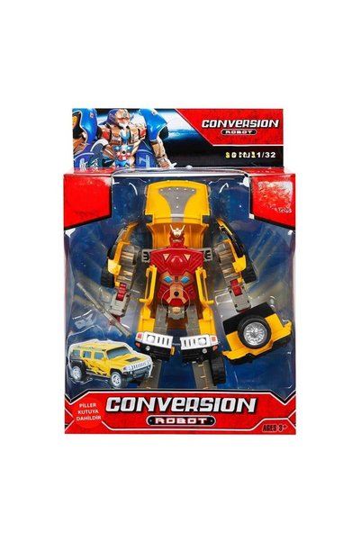 NW NessiWorld S00081234 1/32 Robot Transformer Sound/Light 10A