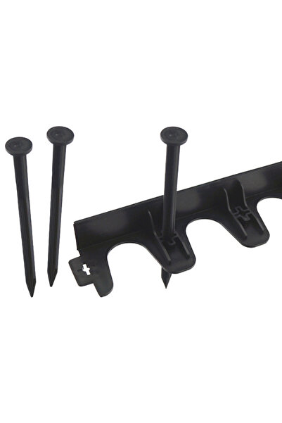 ML Știft de ancorare negru - 50 buc/pachet, înălțime 25 cm - ML-CAT
