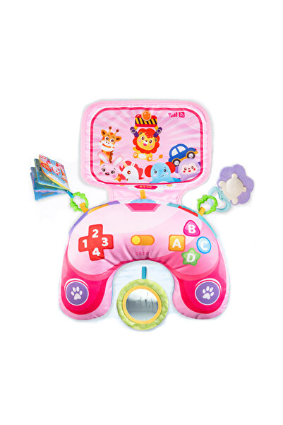 OEM Perna Tummy-Time - Carti Textile, Jucarii Senzoriale si sunete - roz