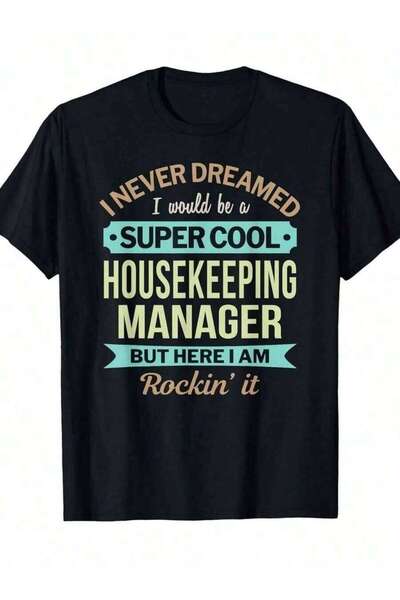 NOURAM Men'S Funny Housekeeping Manager Tshirt Appreciation Gifts-ShirtCasual...