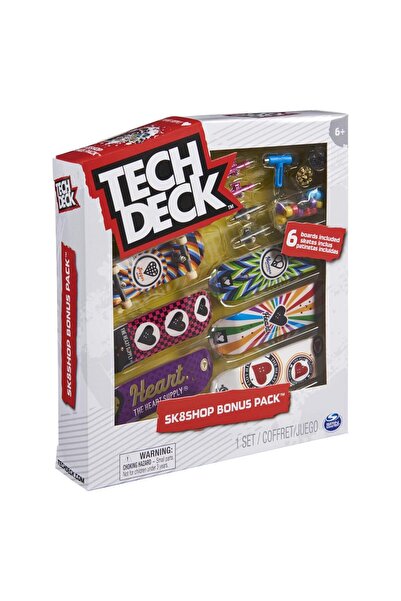 Tech Deck Set de 6 piese pentru fingerboard - Inimă