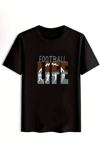 26LIK New Men's Printed Solid Color T-Shirt