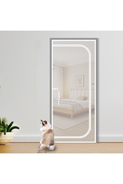 Generic Brand Plasă anti-țânțari ușă cu fermoar 90x200 cm, protecție insecte ...