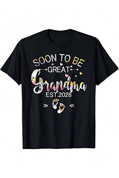 23ERVA Women's-Shirt: Almost Great Grandma 2026 - A First-Grandma.This Black ...