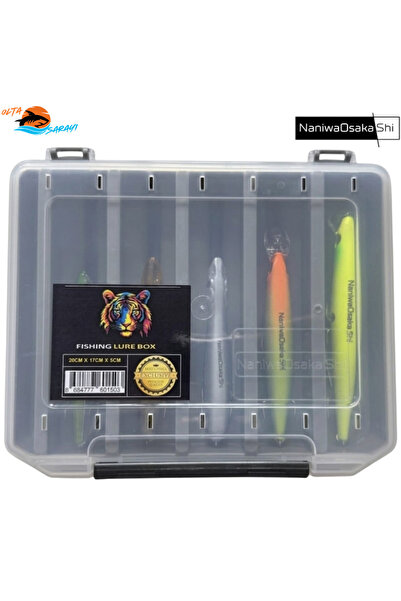 Osaka NANİWAOSAKA SHİ FISHING LURE BOX MAKET BALIK KUTU 2