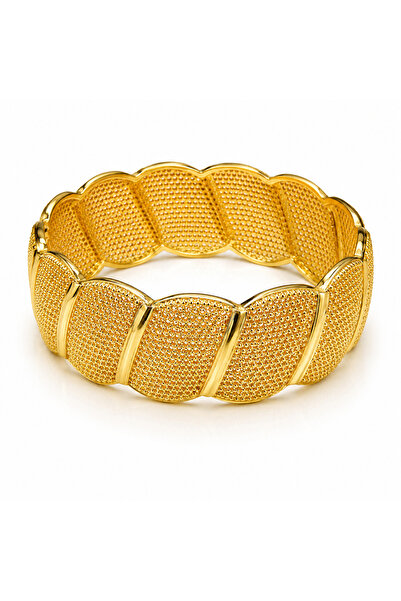 BELLA CİAO Gold-Tone Cuff Bracelet – Design 22