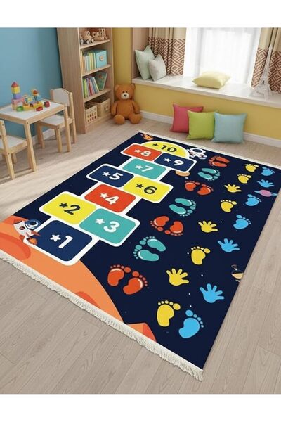 GENERAL Soft Kids Rug Carpet Play Mat for Baby Boys Girls, Anti Slip Floor Ca...