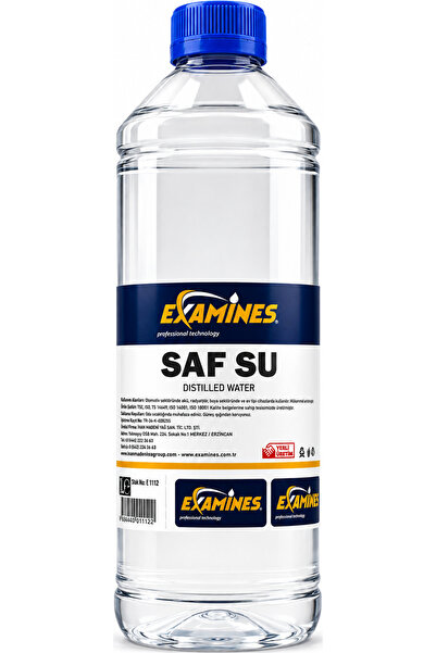 EXAMİNES Saf Su 1 Litre