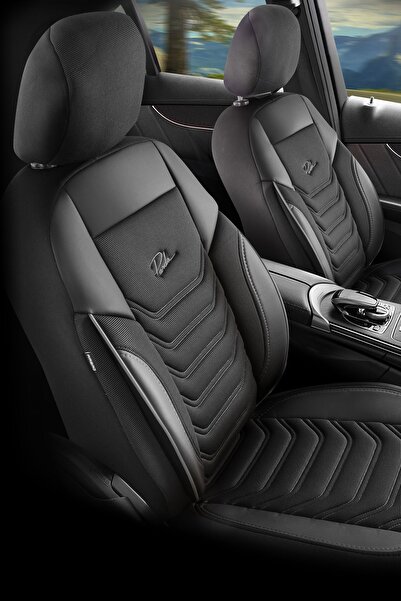 GIOVANNI BUTTİ Florida Huse scaune Auto 7 piese, Airbag, Universal, Negru - Gri