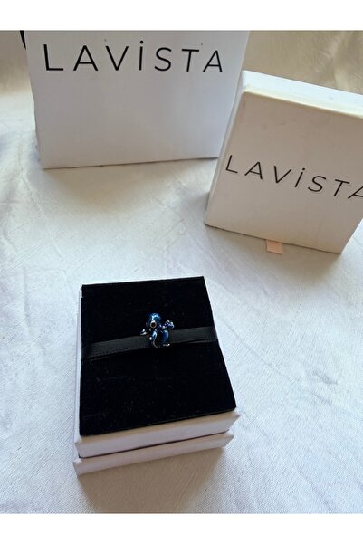 Generic Brand Blue Octopus Silver Charm