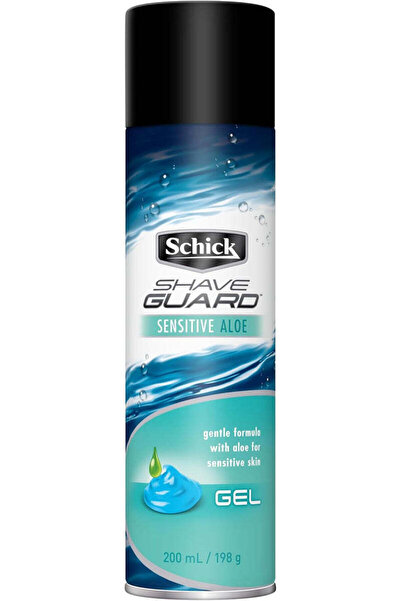 Schick Shave Guard Sensitive Skin Shaving Gel with Aloe Vera 200 ml