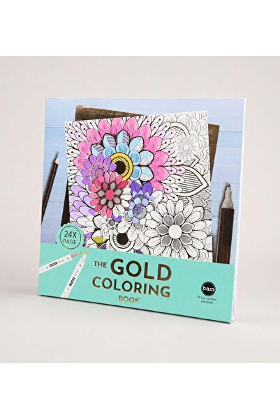 Gift Moda Premium Gold Foil Painting Book