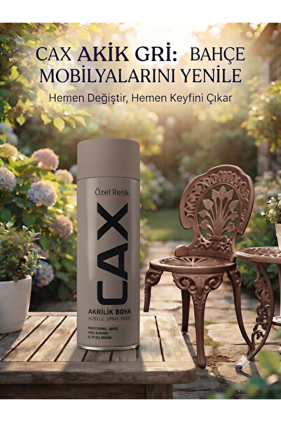 caxcolors CAX Rengi Akrilik Sprey Boya 400ml - Ahşap Bahçe Mobilyası ve Hobi ...
