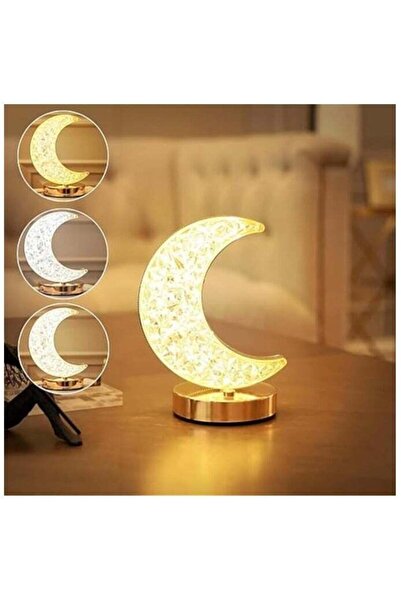 Generic Moon Table Lamp with 3 Colors Models Touch Lunar