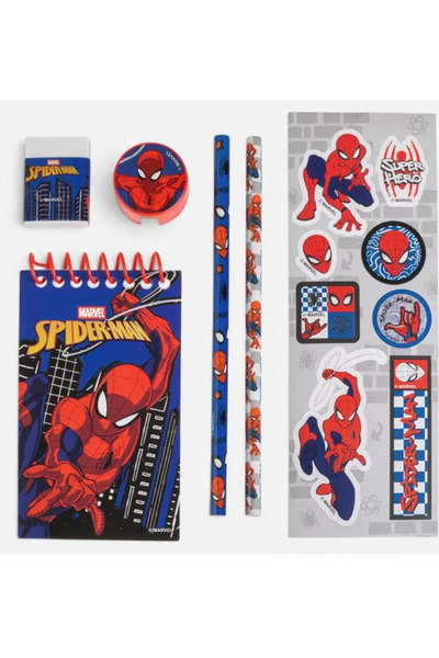 SPIDERMAN School Set - 6 pieces