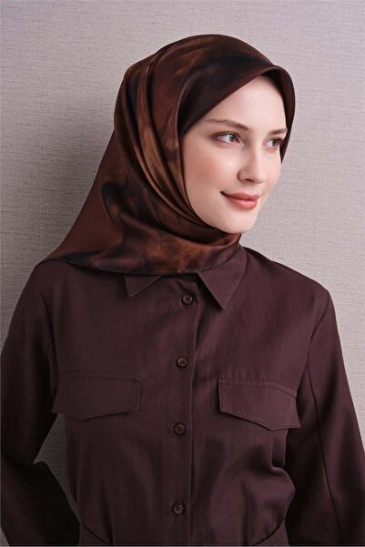 Armine Satin Silk Scarf 9606D-85