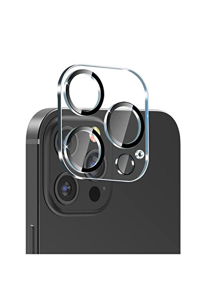 Lito S+ Προστατευτικό Γυαλί Κάμερας iPhone 14 Pro / 14 Pro Max Μαύρο/Διαφανές
